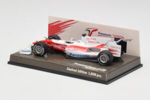 Toyota TF109 Panasonic Toyota Racing #9 J. Trulli F1 2009 Minichamps 1:43 AM621323 Metal - imagem 3 de 5