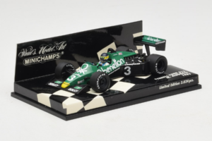 Tyrrell 012 Ford #3 M. Alboreto F1 1983 Minichamps 1:43 400830003 Metal - imagem 2 de 5