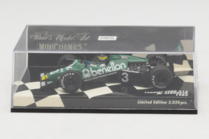 Tyrrell 012 Ford #3 M. Alboreto F1 1983 Minichamps 1:43 400830003 Metal - imagem 4 de 5