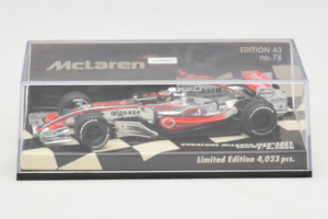 McLaren MP4-22 Mercedes #1 F. Alonso Vodafone McLaren Showcar F1 2007 Minichamps 1:43 530074371 Metal - imagem 4 de 5