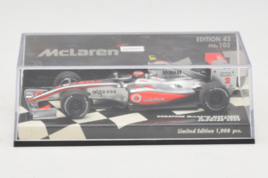 McLaren MP4-24 Mercedes #2 H. Kovalainen Vodafone McLaren Showcar F1 2009 Minichamps 1:43 530094372 Metal - imagem 4 de 5