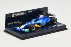 Williams FW26 BMW #4 R. Schumacher Williams BMW F1 Team 2004 Minichamps 1:43 400040004 Metal - imagem 2 de 5