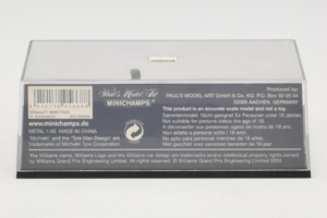 Williams FW26 BMW #4 R. Schumacher Williams BMW F1 Team 2004 Minichamps 1:43 400040004 Metal - imagem 5 de 5