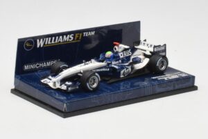 Williams FW27 BMW #7 M. Webber F1 2005 Minichamps 1:43 400050007 Metal - imagem 2 de 5
