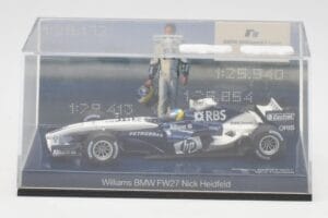 Williams FW27 BMW #16 N. Heidfeld F1 2005 Minichamps 1:43 80420404067 Metal - imagem 5 de 5
