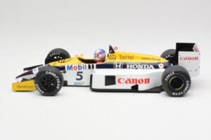 Williams FW11 Honda #5 N. Mansell F1 1986 MCG 1:18 MCG18627F Metal - imagem 3 de 6