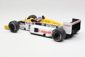 Williams FW11 Honda #5 N. Mansell F1 1986 MCG 1:18 MCG18627F Metal - imagem 5 de 6