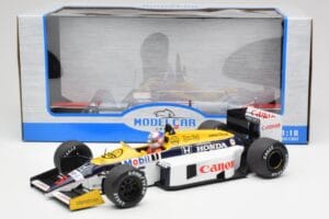 Williams FW11 Honda #5 N. Mansell F1 1986 MCG 1:18 MCG18627F Metal - imagem 6 de 6