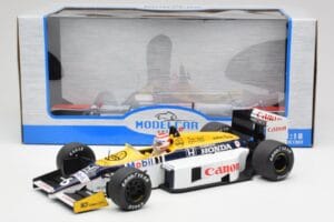 Williams FW11 Honda #6 N. Piquet F1 1986 MCG 1:18 MCG18626F Metal - imagem 6 de 6