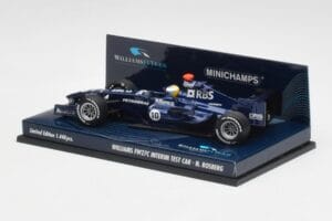 Williams FW27C N. Rosberg F1 Test 2005 Minichamps 1:43 400050110 Metal - imagem 2 de 5
