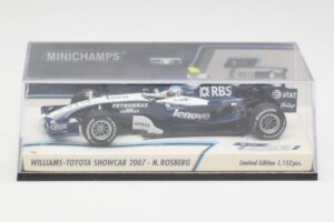 Williams FW29 N. Rosberg F1 Showcar 2007 Minichamps 1:43 400070086 Metal - imagem 4 de 5