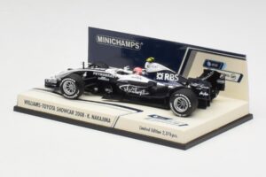 Williams FW30 K. Nakajima F1 Showcar Version 1 2008 Minichamps 1:43 400080078 Metal - imagem 2 de 5