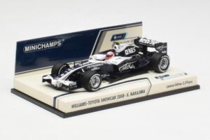 Williams FW30 K. Nakajima F1 Showcar Version 1 2008 Minichamps 1:43 400080078 Metal - imagem 3 de 5