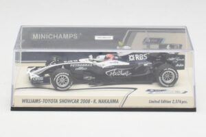 Williams FW30 K. Nakajima F1 Showcar Version 1 2008 Minichamps 1:43 400080078 Metal - imagem 4 de 5