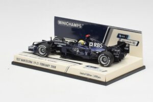 Williams FW30 N. Rosberg Barcelona Test 2008 Minichamps 1:43 400080207 Metal - imagem 2 de 6