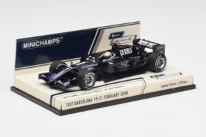 Williams FW30 N. Rosberg Barcelona Test 2008 Minichamps 1:43 400080207 Metal - imagem 3 de 6