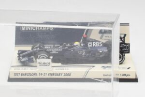 Williams FW30 N. Rosberg Barcelona Test 2008 Minichamps 1:43 400080207 Metal - imagem 5 de 6