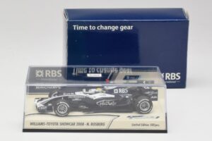 Williams FW30 N. Rosberg F1 Showcar 2008 Minichamps 1:43 403080077 Metal - imagem 2 de 4