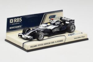 Williams FW30 N. Rosberg F1 Showcar 2008 Minichamps 1:43 403080077 Metal - imagem 3 de 4
