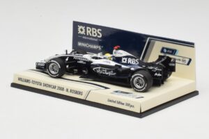 Williams FW30 N. Rosberg F1 Showcar 2008 Minichamps 1:43 403080077 Metal - imagem 4 de 4