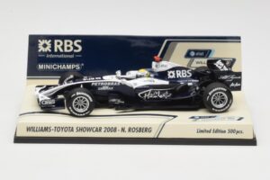 Williams FW30 N. Rosberg F1 Showcar 2008 Minichamps 1:43 403080077 Metal