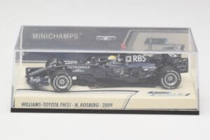 Williams FW31 Toyota #16 N. Rosberg F1 2009 Minichamps 1:43 400080207-M1 Metal - imagem 4 de 4
