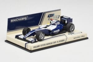 Williams FW31 N. Rosberg F1 Showcar 2009 Minichamps 1:43 400090086 Metal - imagem 2 de 4