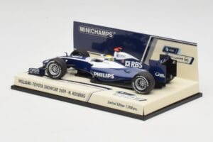 Williams FW31 N. Rosberg F1 Showcar 2009 Minichamps 1:43 400090086 Metal - imagem 3 de 4