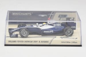 Williams FW31 N. Rosberg F1 Showcar 2009 Minichamps 1:43 400090086 Metal - imagem 4 de 4