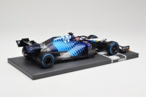 Williams FW43B Mercedes #63 G. Russell Belgian GP 2021 Minichamps 1:18 117211363 Resina - imagem 3 de 7