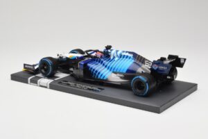 Williams FW43B Mercedes #63 G. Russell Belgian GP 2021 Minichamps 1:18 117211363 Resina - imagem 5 de 7