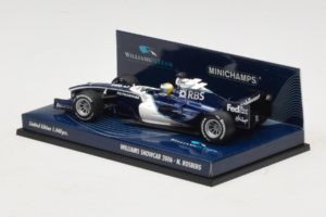 Williams FW28 Cosworth #10 N. Rosberg Williams F1 Team Showcar 2006 Minichamps 1:43 400060080 Metal - imagem 3 de 5