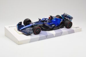 Williams FW44 Mercedes #23 A. Albon Bahrain GP 2022 Case Edition Minichamps 1:18 147220123 Resina - imagem 2 de 7