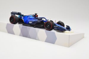 Williams FW44 Mercedes #23 A. Albon Bahrain GP 2022 Case Edition Minichamps 1:18 147220123 Resina - imagem 4 de 7