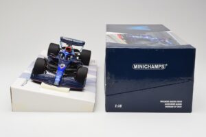 Williams FW44 Mercedes #23 A. Albon Bahrain GP 2022 Case Edition Minichamps 1:18 147220123 Resina - imagem 6 de 7