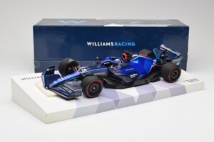 Williams FW44 Mercedes #23 A. Albon Bahrain GP 2022 Case Edition Minichamps 1:18 147220123 Resina - imagem 7 de 7