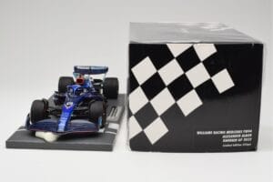 Williams FW44 Mercedes #23 A. Albon Bahrain GP 2022 Minichamps 1:18 117220123 Resina - imagem 6 de 7