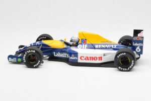 Williams Renault FW14 #6 R. Patrese F1 1991 Minichamps 1:18 100910006 Metal - imagem 4 de 8