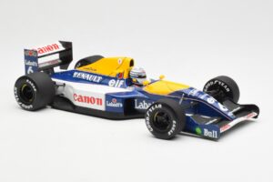 Williams Renault FW14 #6 R. Patrese F1 1991 Minichamps 1:18 100910006 Metal - imagem 6 de 8