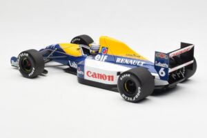 Williams Renault FW14 #6 R. Patrese F1 1991 Minichamps 1:18 100910006 Metal - imagem 7 de 8