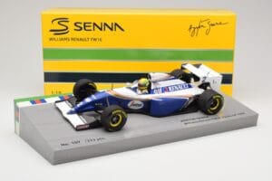 Williams Renault FW16 #2 A. Senna Pacific GP 1994 Minichamps 1:18 543941802 Metal - imagem 7 de 7