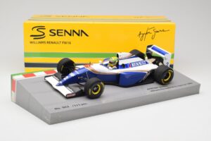 Williams Renault FW16 #2 A. Senna Test Car 1994 Minichamps 1:18 543941800 Metal - imagem 7 de 7