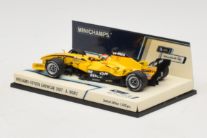 Williams FW29 Toyota A. Wurz Williams F1 Team Showcar 2007 Minichamps 1:43 400070087 Metal - imagem 3 de 5