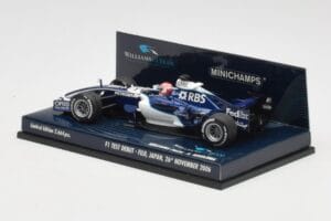 Williams FW28 Toyota K. Nakajima F1 Test Debut 2006 Minichamps 1:43 400060135 Metal - imagem 4 de 6
