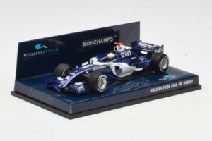 Williams FW28 Toyota #7 M. Webber F1 2006 Minichamps 1:43 400060009 Metal - imagem 2 de 5