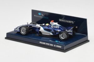 Williams FW28 Toyota #7 M. Webber F1 2006 Minichamps 1:43 400060009 Metal - imagem 3 de 5