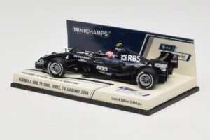Williams Toyota FW29B K. Nakajima Jerez Test 14 Janeiro 2008 Minichamps 1:43 400080108 Metal - imagem 3 de 5