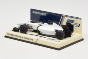 Williams FW30 Toyota #7 N. Rosberg Prototype F1 2008 Minichamps 1:43 400080007 Metal - imagem 3 de 5