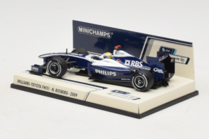 Williams FW31 Toyota #16 N. Rosberg F1 2009 Minichamps 1:43 400090016 Metal - imagem 3 de 5