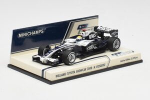 Williams FW30 Toyota Showcar #16 N. Rosberg F1 2008 Minichamps 1:43 400080077 Metal - imagem 2 de 5